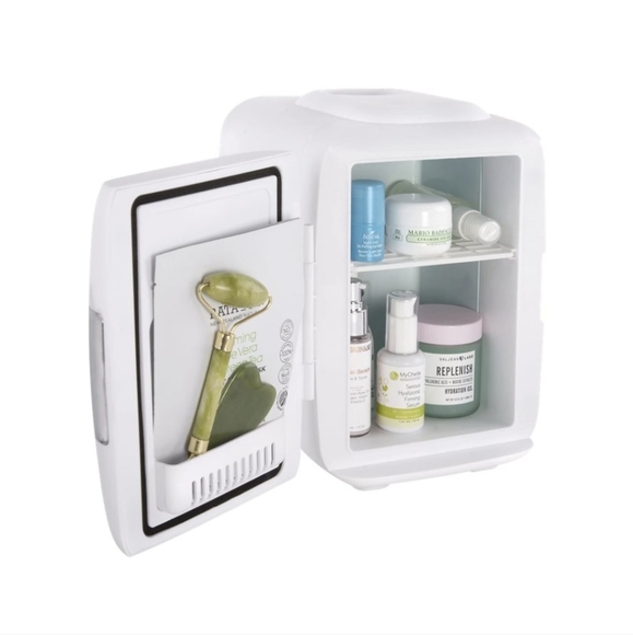 Cooluli - Classic 0.1 Cu. Ft. Mini Fridge - White - Picture 1 of 16